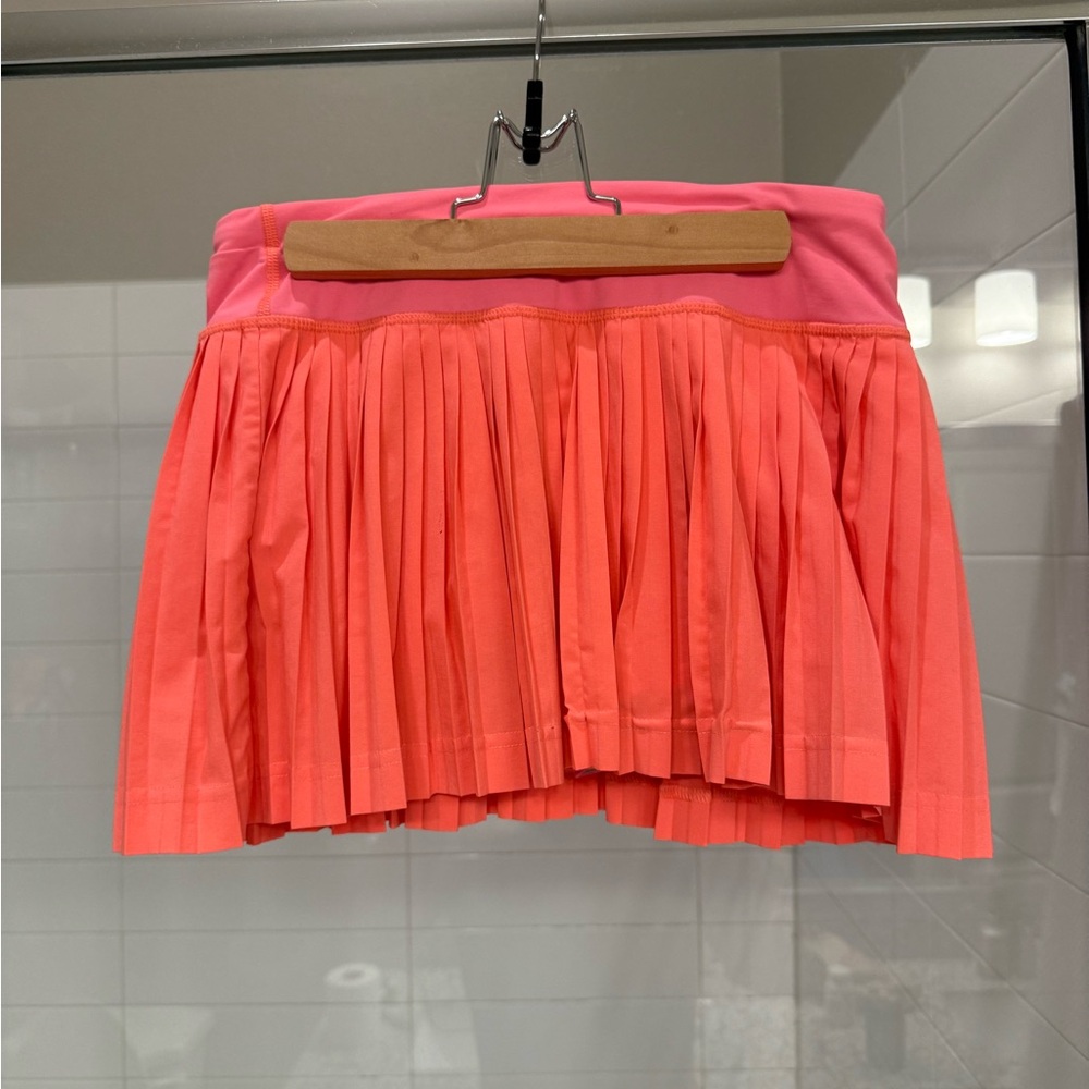 Lululemon Pleated Tennis Skirt with shorts- skort